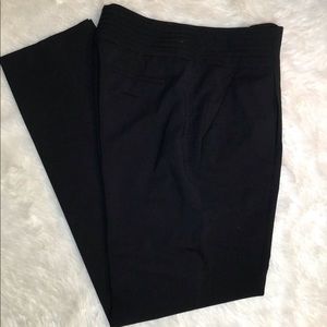 Hugo boss black pleated front dress pants size 10